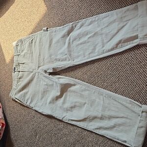 Pacsun Barney cools cargo striped pants with embroidered detail mens